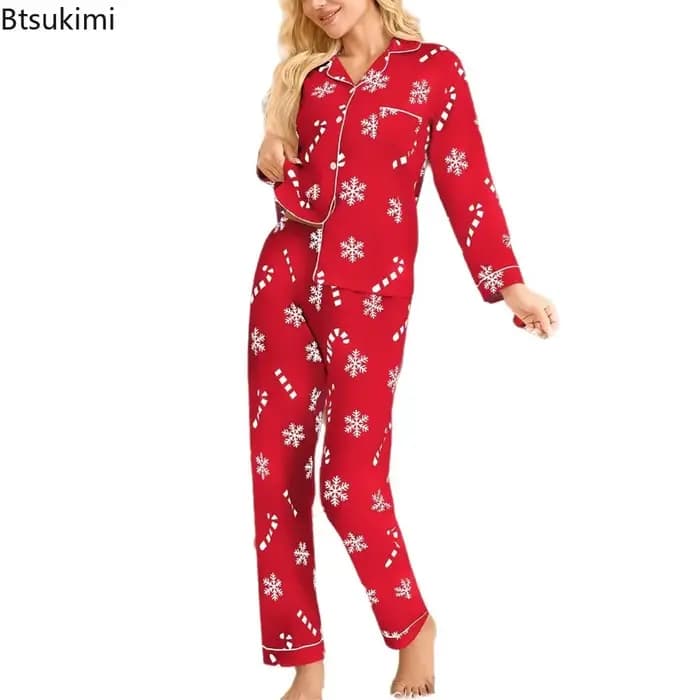 Ensemble pyjama de noël et nouvel an pour femmes