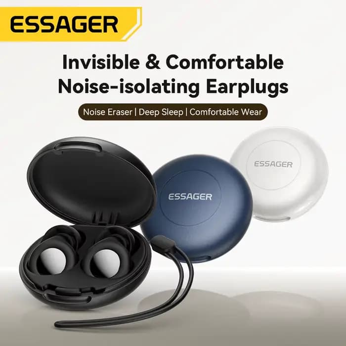 ESSAGER Bouchons d'oreille antibruit pour dormir