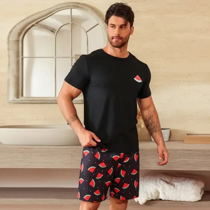Ensemble de pyjama et de vêtements de détente pour hommes