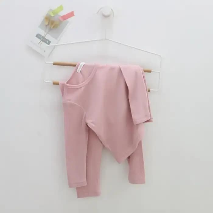 Ensembles de pyjamas en coton pour bébé garçon et fille