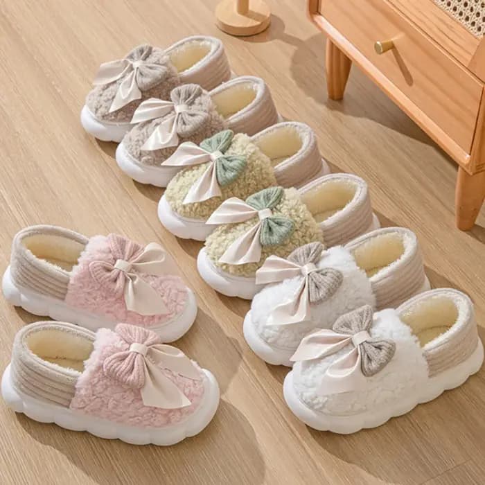 Pantoufles en fourrure pour femmes