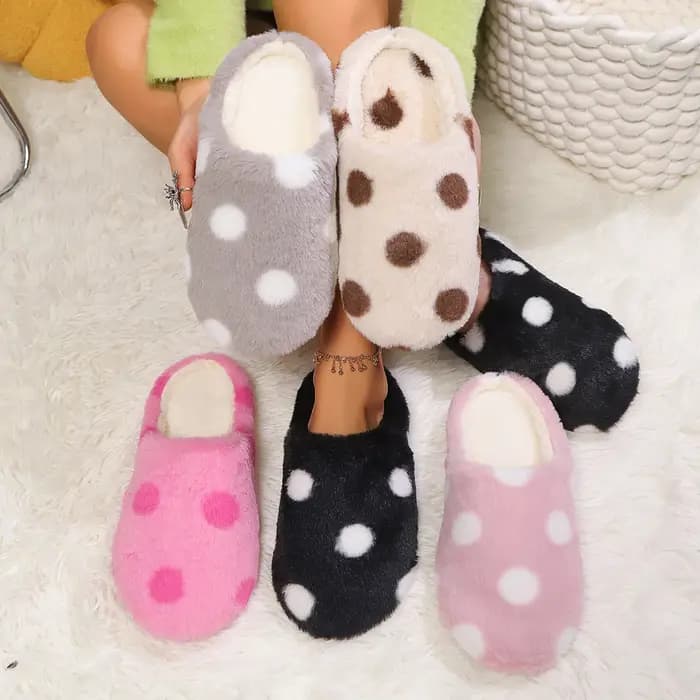 Pantoufles en forme de cœur pour femmes