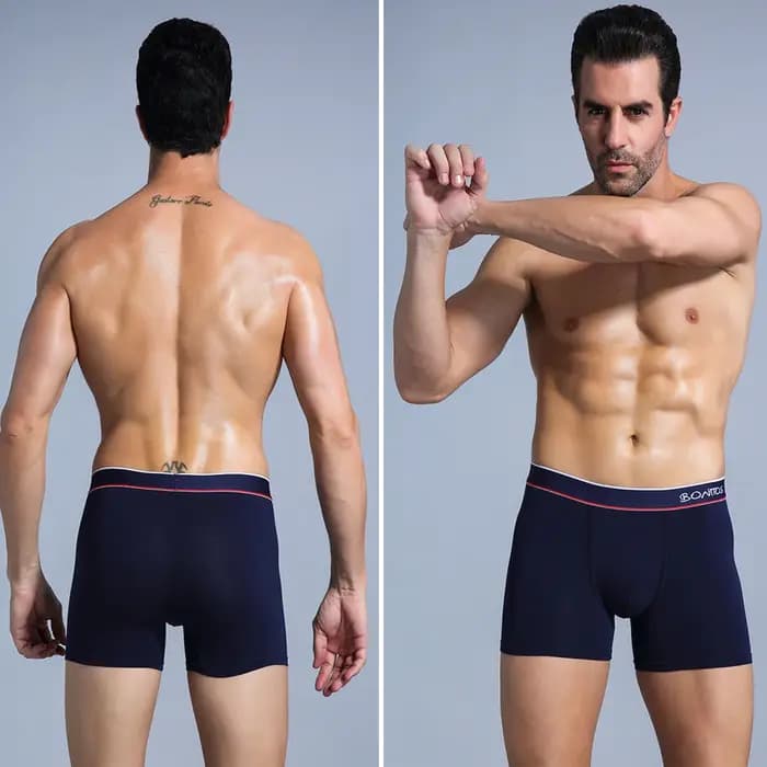 Boxers imprimés en coton pour sous-vêtements pour hommes