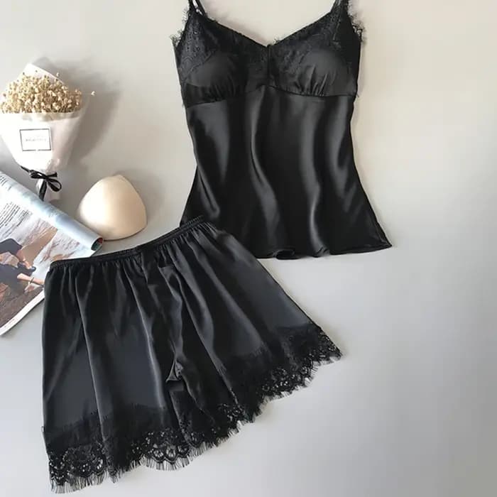 Pyjama en dentelle sexy pour femmes