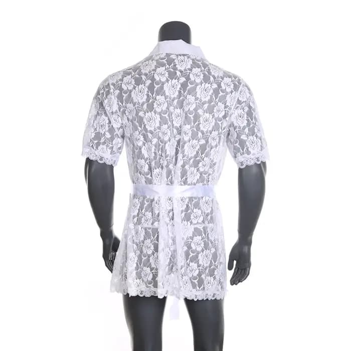 Peignoir en dentelle pour hommes