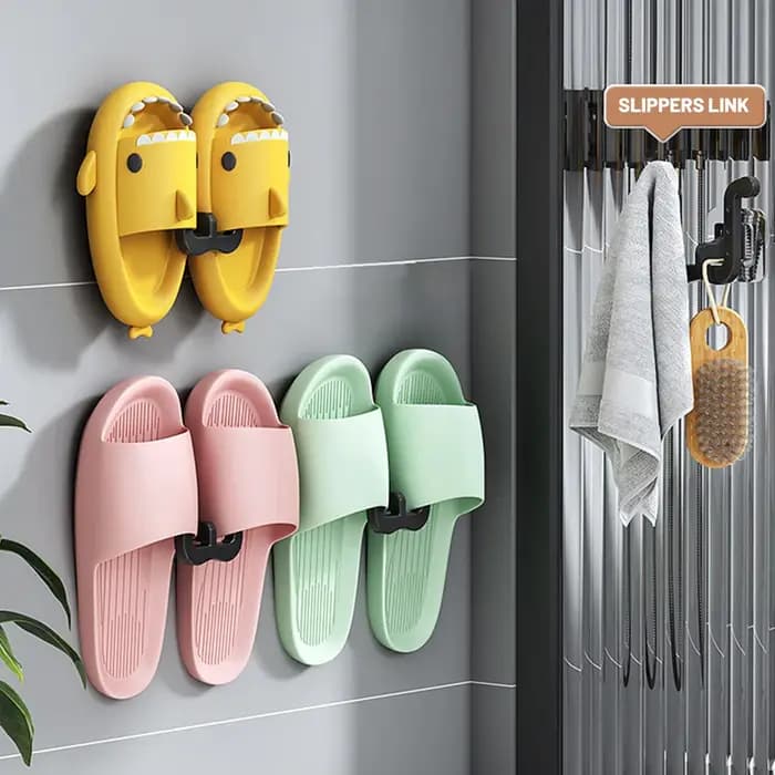 Crochets muraux auto-adhésifs pour chaussures