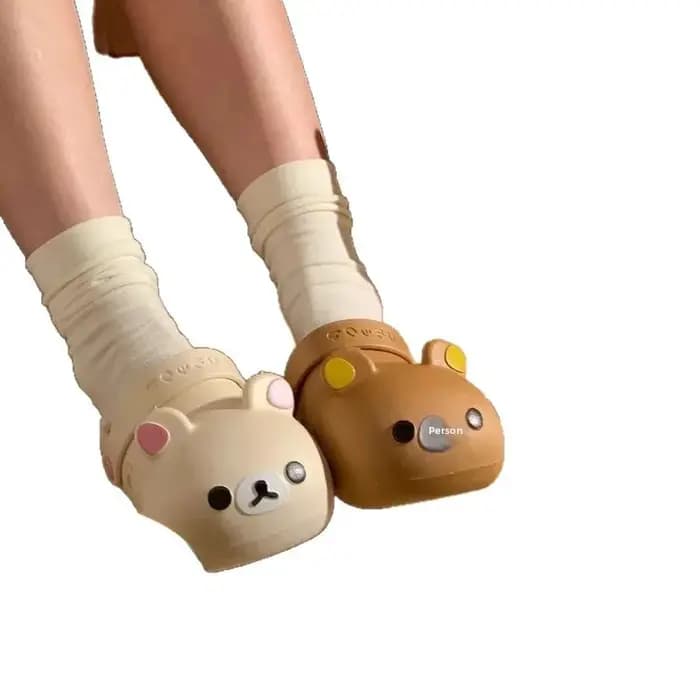 Chaussures d'été à enfiler avec trou d'ours