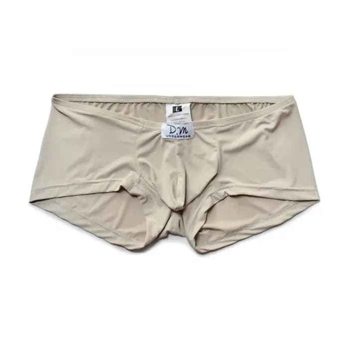 Sous-vêtements pour hommes caleçons boxeurs solides Cuecas Masculinas slips