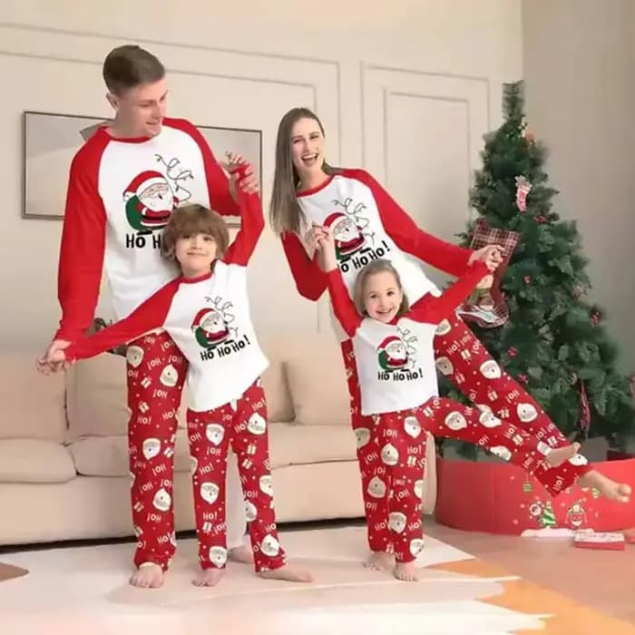 Pyjama de famille de noël