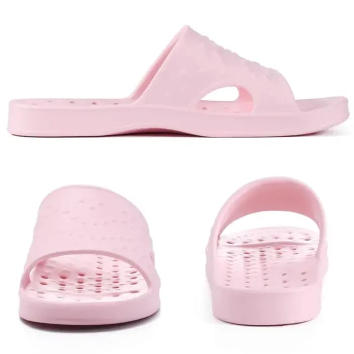 Chaussons de douche super doux Smile pour femmes et hommes
