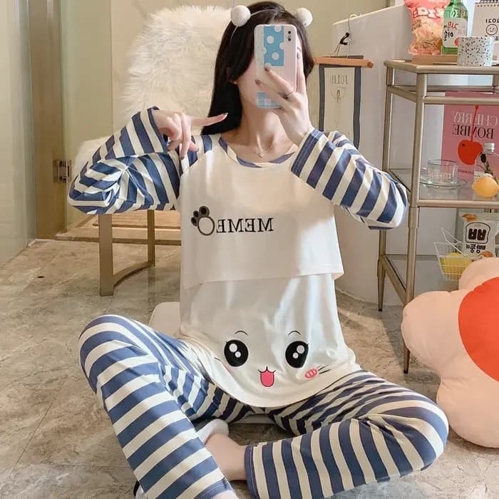 Ensembles de pyjamas de printemps pour femmes enceintes