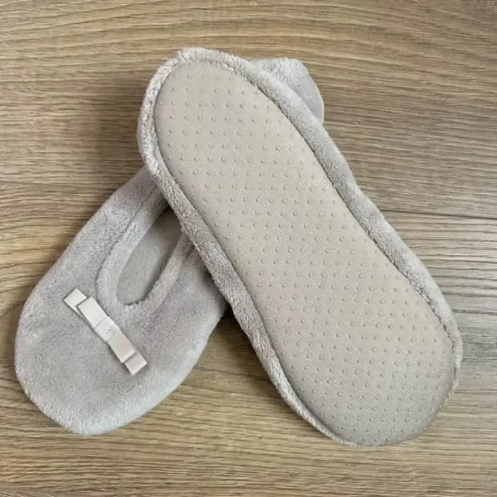 Pantoufle de chambre femme hiver chaud Contton Slip Non intérieur chaussures de sol plat décontracté moelleux paresseux