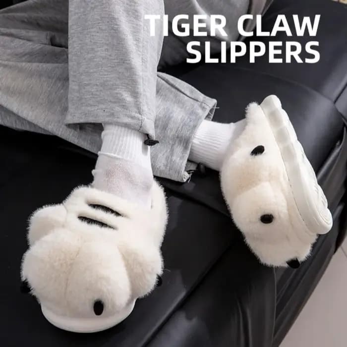 Chaussons de maison en peluche mignons pour femmes