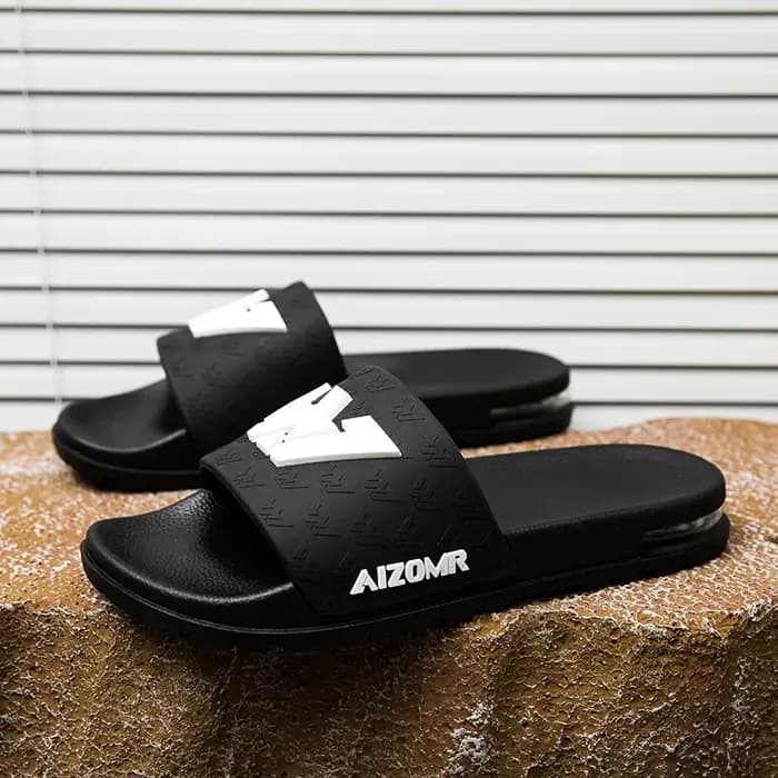 Pantoufles d'été tendance pour hommes! Coussin d'air pour talon