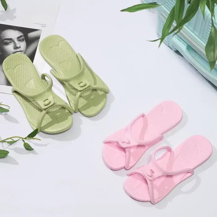 Pantoufles pliantes d'été pour femmes et adultes