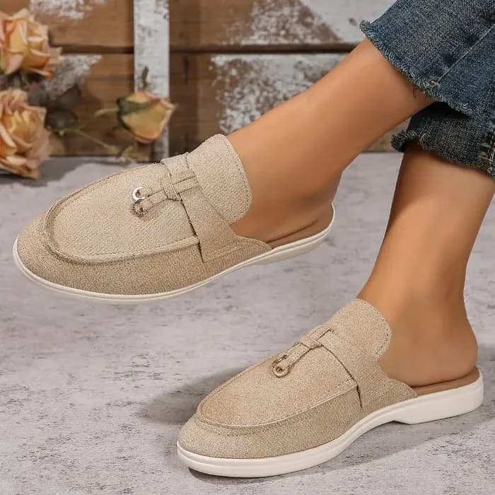 Lofu – chaussures rétro en flanelle douce pour femmes