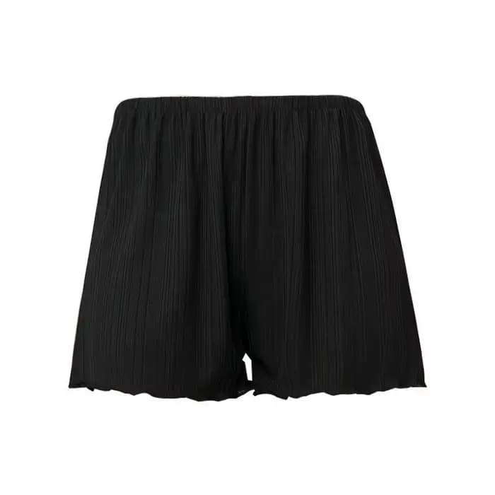 Short de pyjama uni pour femmes
