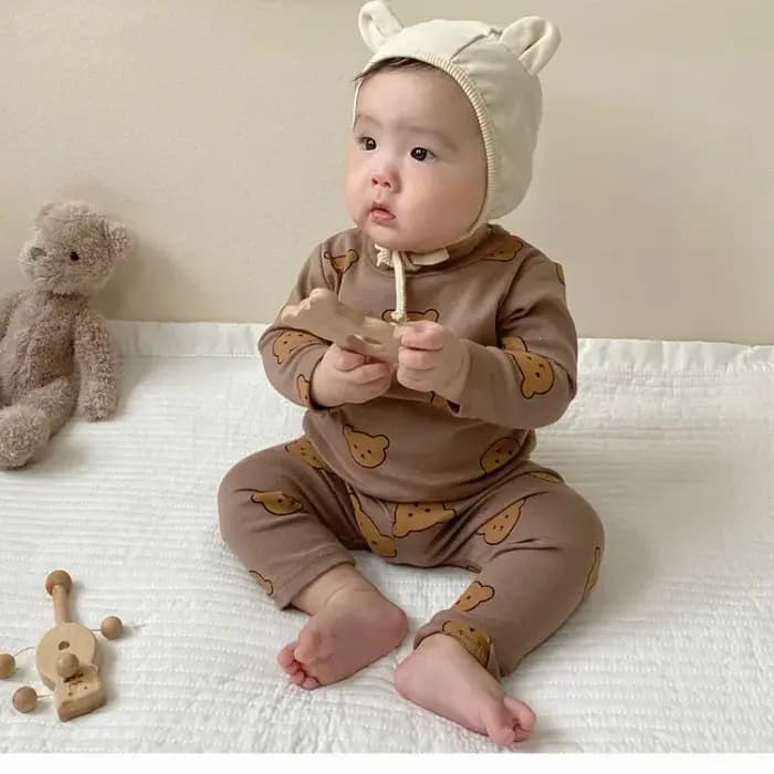 Ensemble pyjama pour bébés filles et garçons de 0 à 3 ans