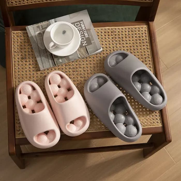 Chaussons de salle de bain ergonomiques en EVA unisexes