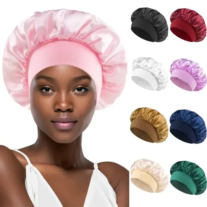 Bonnets en Satin, bonnet de nuit