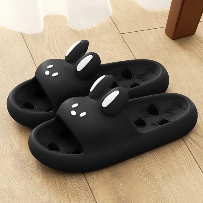 Maison pantoufle femmes lapin mignon nuage sandales été tongs plage diapositives