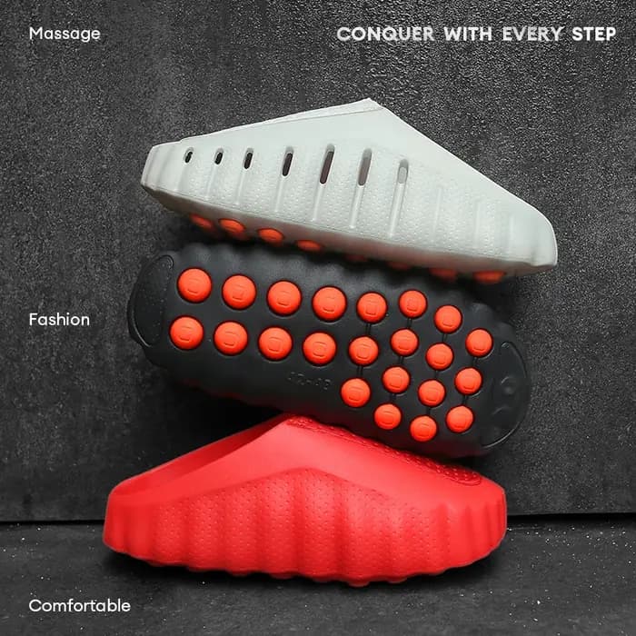 Chaussons de mode pour hommes et femmes avec massage par détection plantaire
