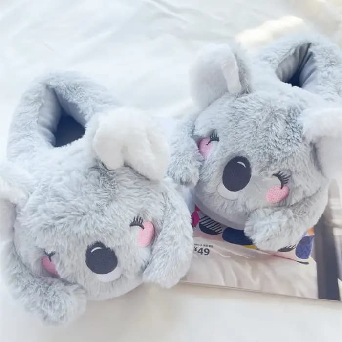 Pantoufles de dessin animé en forme de Koala