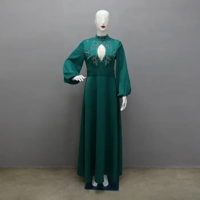 Robe longue musulmane marocaine pour femmes