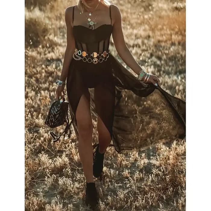 PerconsiderHot-Sous-vêtements en maille transparente fine pour femmes