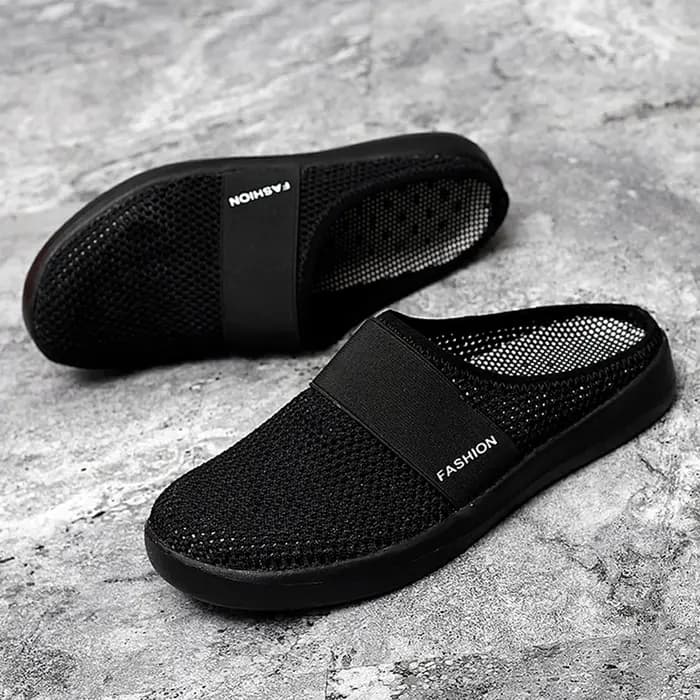 Chaussures Plates Demi-Pantoufles Confortables pour Femme