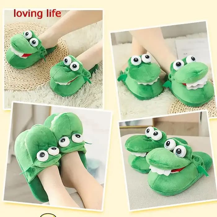 Homme femmes pantoufle 2025 hiver bouche ouverture maison