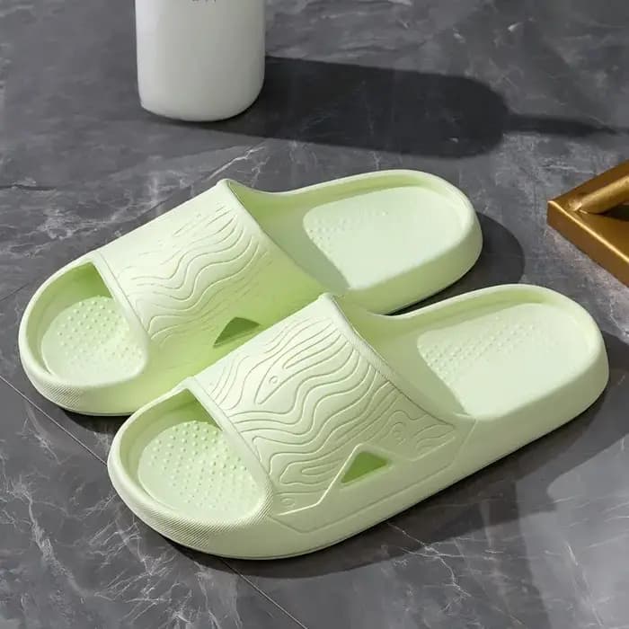 Pantoufles Eva pour femmes avec une sensation de merde, pantoufles de bain et de salle de bain antid