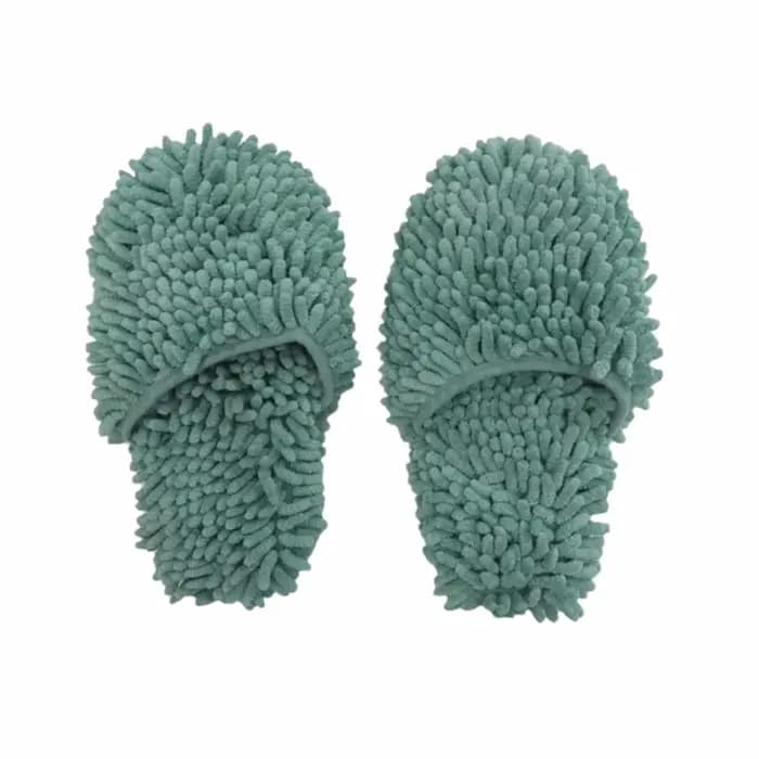 Pantoufles absorbantes en Chenille pour succion d'eau