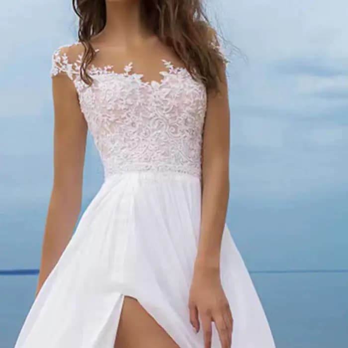 Robe de soirée élégante en dentelle pour femmes