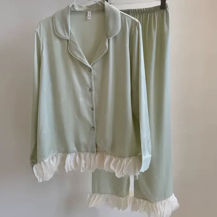 Ensemble de pyjamas à manches longues pour femmes