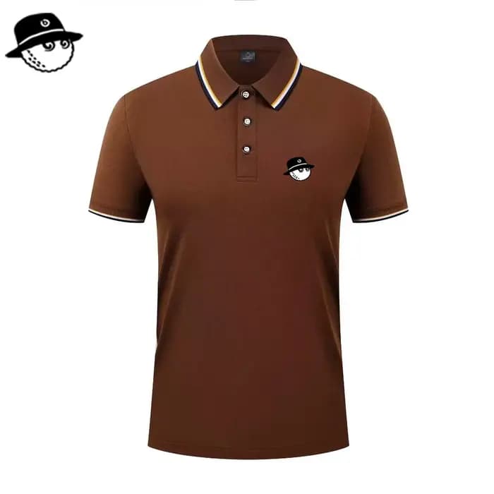 Nouveau Polo d'été de golf haut de gamme pour homme