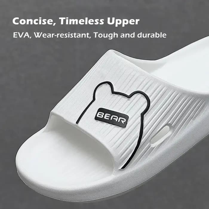 Grande taille 46 47 hommes pantoufles salle de bain diapositives antidérapantes femmes maison chaussures décontractées été plage sandales Couple en plein air tongs