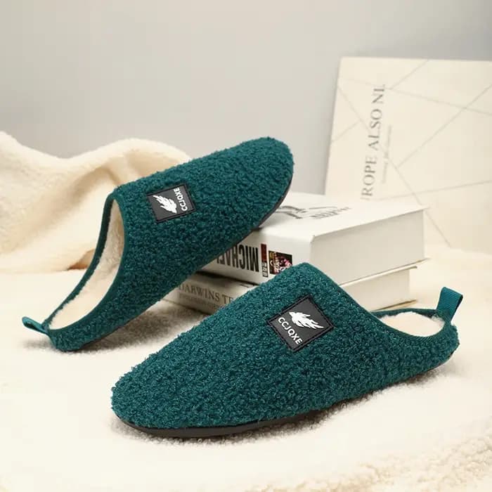 ELUVA 2025 pantoufles pour hommes hiver chaud et léger antidérapant intérieur extérieur maison chaussures confortables