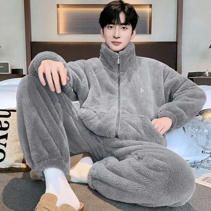 Pyjama d'hiver pour hommes
