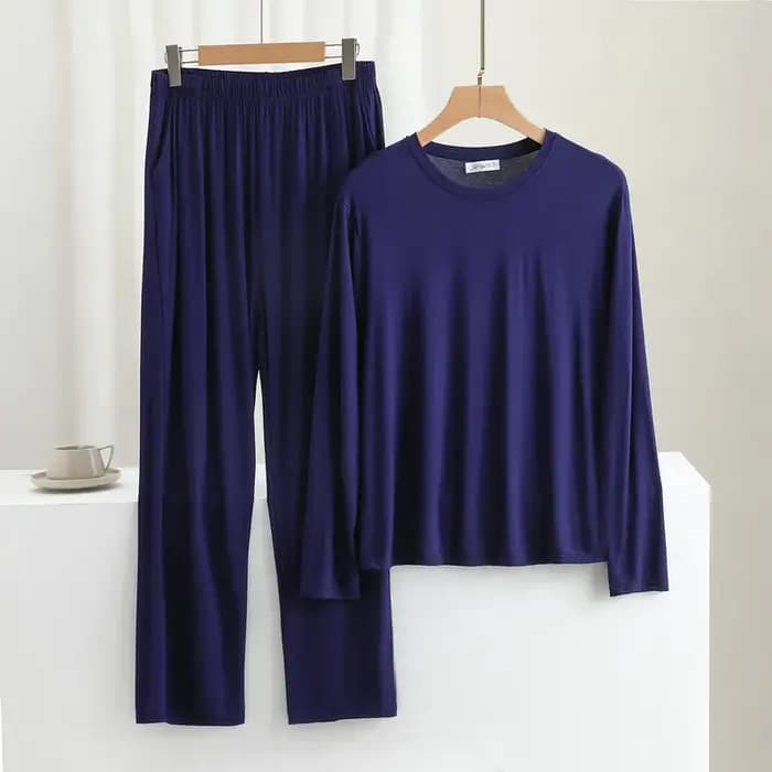 Ensemble pyjama deux pièces en coton pour homme