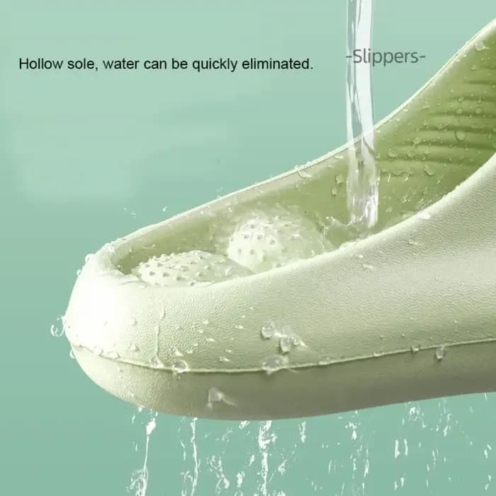 Pantoufles de salle de bain confortables à séchage rapide