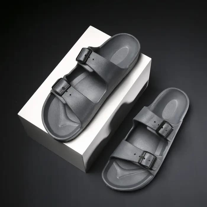Pantoufles d'hiver chaudes unisexes à double face pour hommes et femmes