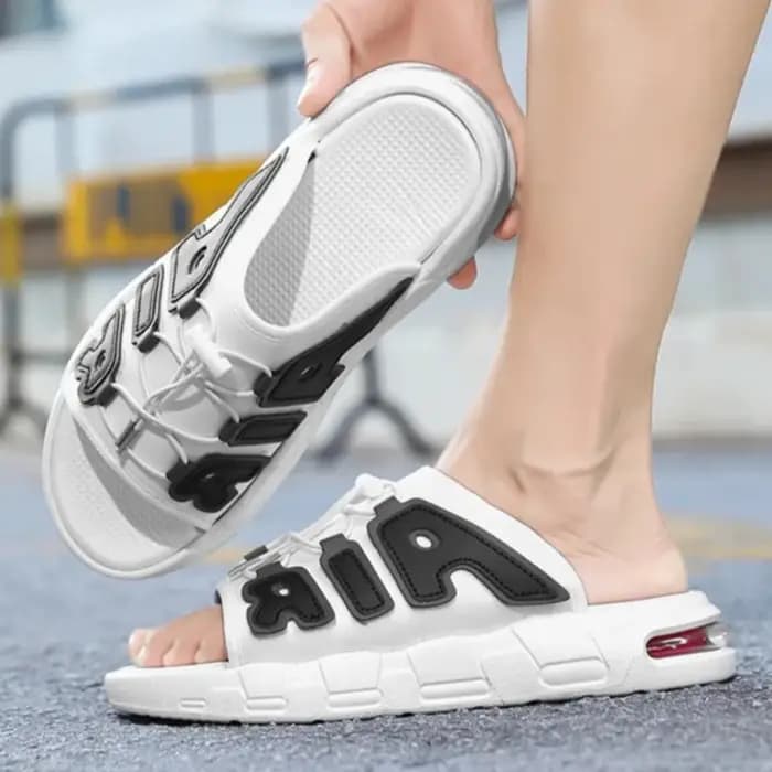 Claquettes de sport pour hommes avec coussin d'air