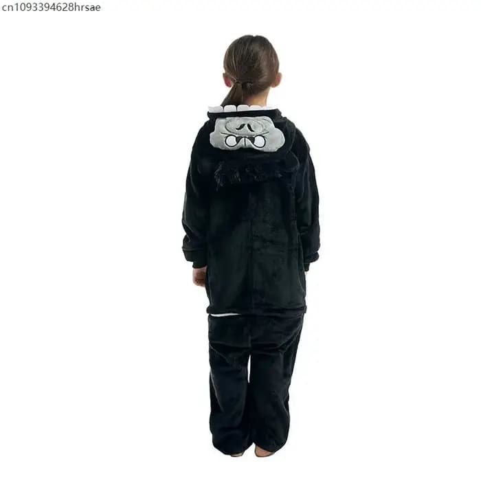 2025 enfants monstre singe couverture Onesie Animal chimpanzé à capuche pyjamas adulte gorille Union Costume Halloween