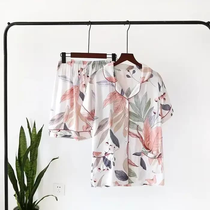 Pyjama à manches courtes pour femmes