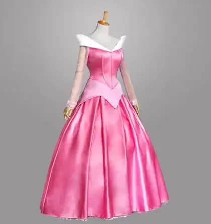 Robe de princesse Aurore rose pour adultes, vêtements de cosplay Anime, la beauté au bois dormant, GelStage Performance Wear, Dam Py Playing