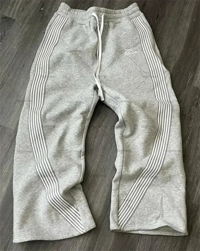 Pantalon ample à jambes droites pour hommes et femmes