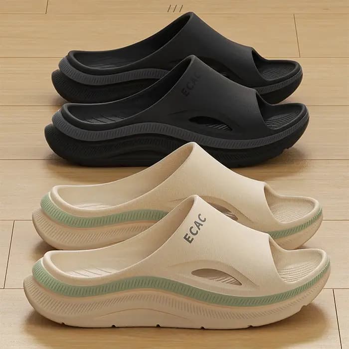 Chaussons d'intérieur et sandales d'été à plateforme pour femme