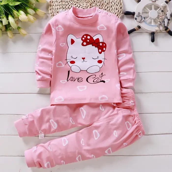 Pyjama et pantalon long pour bébé fille de 0 à 6 ans