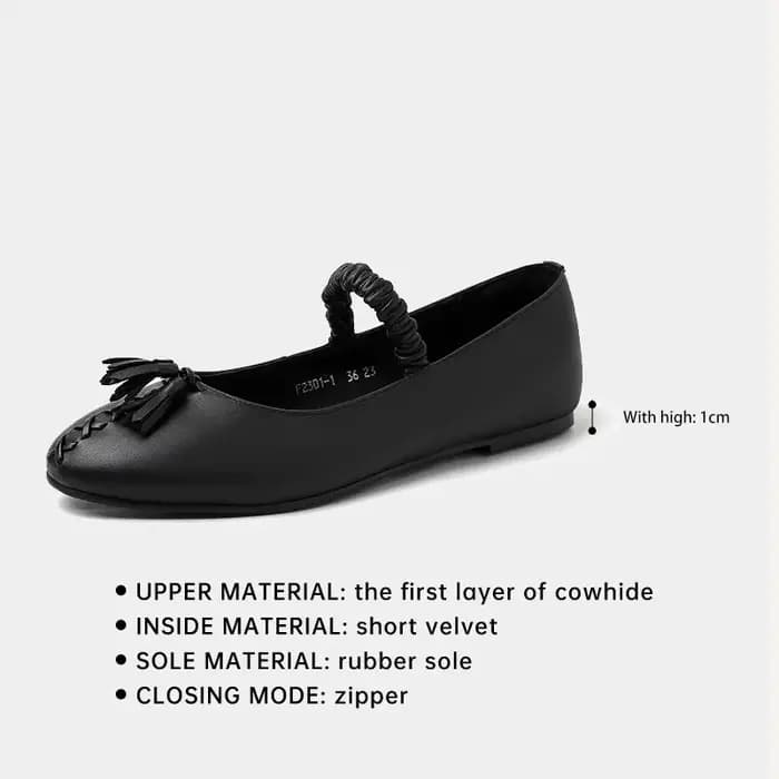 Ods Mules plates pantoufle femmes bout carré chaussures de Ballet confortable toboggan peu profond